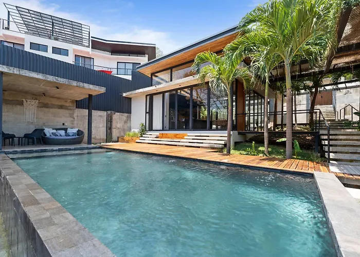 Villa Infinity Pool Villa, 10 Min Walk To & Dining Tamarindo